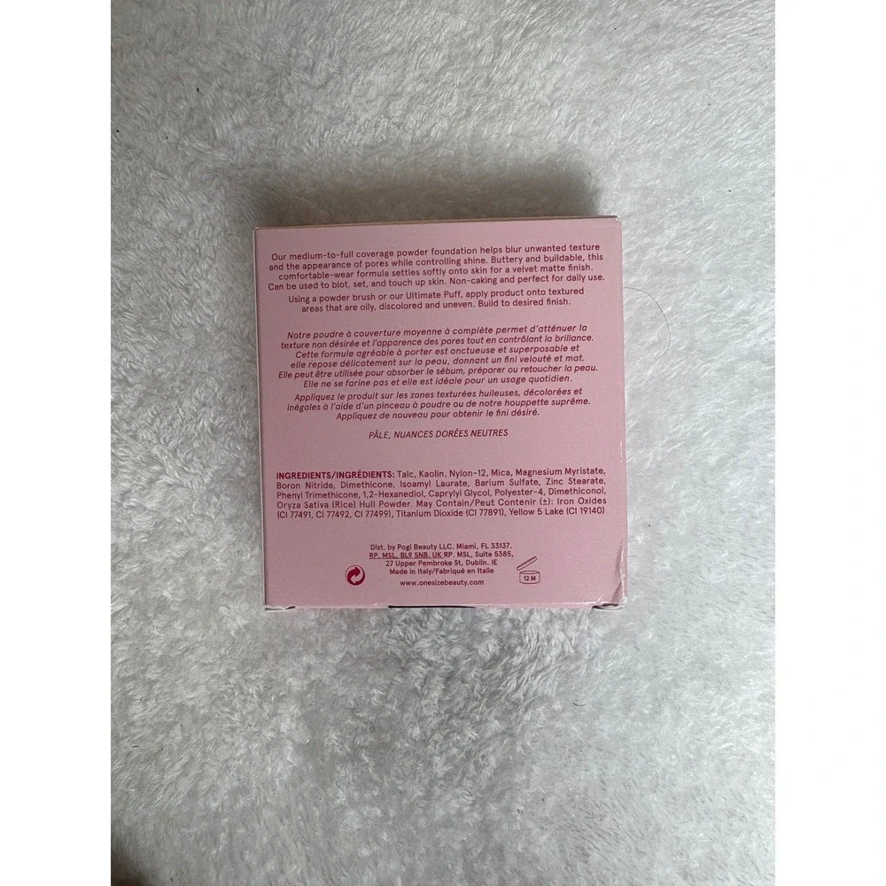 ONE/SIZE Turn Up The Base Versatile Powder Foundation Fair 5 NG Neutral Golden